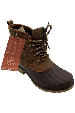 Kamik Women's Sienna Mid Insulated Waterproof Pac Boots Cognac - Medium